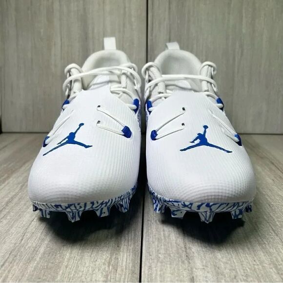 RARE Nike Jordan Alpha Menace Pro 3 UCLA Team Issued Football Cleats Men Size 15 - Picture 7 of 10